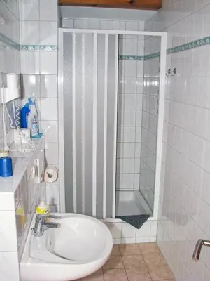 Ein Badezimmer in der Unterkunft Ihrgistern, FW 1