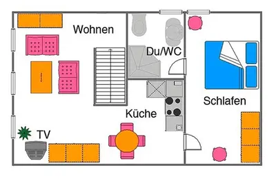 Grundriss der Unterkunft Ihrgistern, FW 3