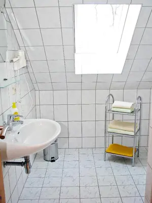 Ein Badezimmer in der Unterkunft Hütigendachs, FW 6