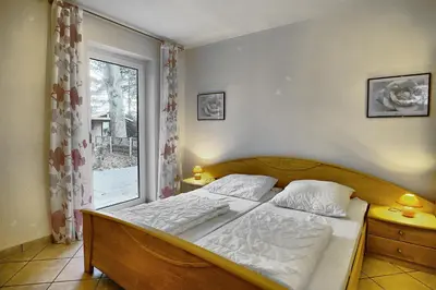 Ein Bett oder Betten in einem Zimmer der Unterkunft Hirschberger, Christian, FW 1