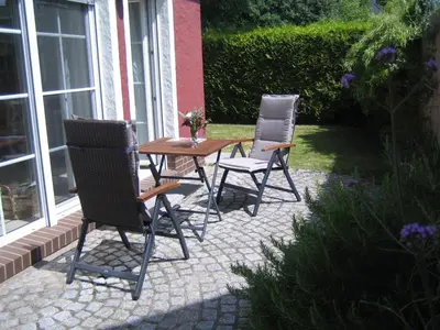 Ein Garten an der Unterkunft Carolin