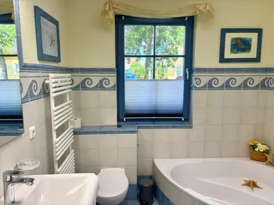 Ein Badezimmer in der Unterkunft Villa 