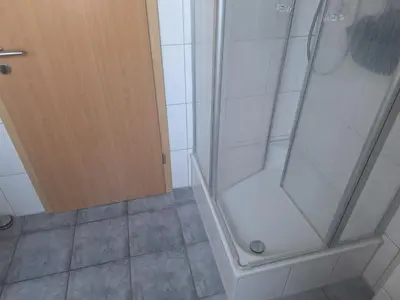 Ein Badezimmer in der Unterkunft Meer, Whg 16