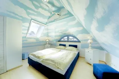 Ein Bett oder Betten in einem Zimmer der Unterkunft Antjes Deichblick