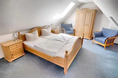 Ein Bett oder Betten in einem Zimmer der Unterkunft Wittek, Birgit-Christin, Whg 8