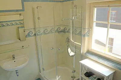 Ein Badezimmer in der Unterkunft Ferienhaus Mein Panama