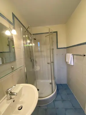 Ein Badezimmer in der Unterkunft Ferienhaus Mein Panama