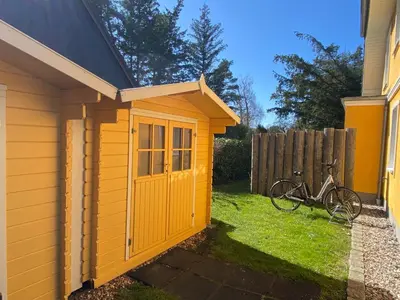 Ein Garten an der Unterkunft Ferienhaus Mein Panama