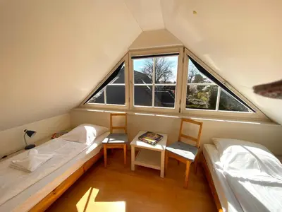 Ein Bett oder Betten in einem Zimmer der Unterkunft Ferienhaus Mein Panama