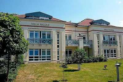 Ein Garten an der Unterkunft Residenz 