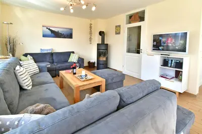 TV/Unterhaltungsangebot in der Unterkunft Haus Strandmuschel