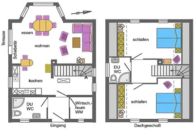 Grundriss der Unterkunft Haus Birnbaum