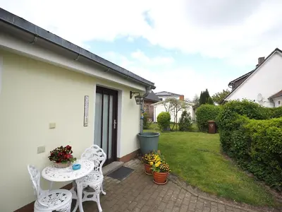 Ein Garten an der Unterkunft Rogk, Christa