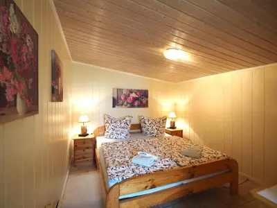 Ein Bett oder Betten in einem Zimmer der Unterkunft Rogk, Christa
