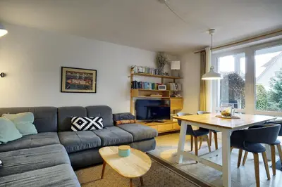 Ein Sitzbereich in der Unterkunft Wohnung Pauli, FW 2