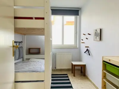 Ein Bett oder Betten in einem Zimmer der Unterkunft Wohnung Pauli, FW 2