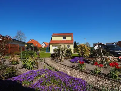Ein Garten an der Unterkunft Schüler, Wolfgang