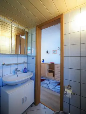 Ein Badezimmer in der Unterkunft Schüler, Wolfgang