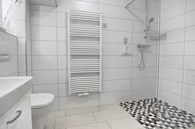 Ein Badezimmer in der Unterkunft Vierkant FW 2