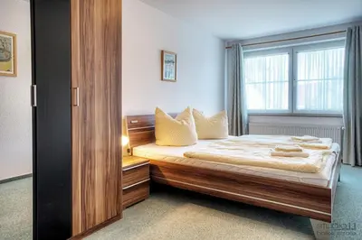 Ein Bett oder Betten in einem Zimmer der Unterkunft Ostseewelle Whg 7