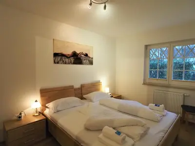 Ein Bett oder Betten in einem Zimmer der Unterkunft Villa Sola Bona, FW 2