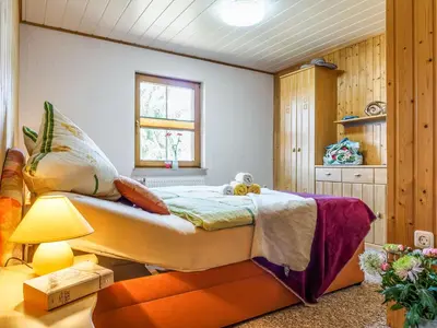 Ein Bett oder Betten in einem Zimmer der Unterkunft Streubel Prerow