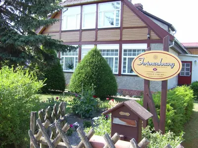 Ein Garten an der Unterkunft Streubel Prerow