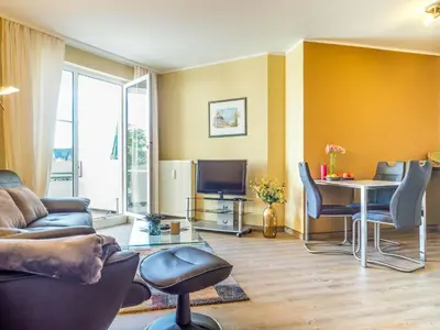 TV/Unterhaltungsangebot in der Unterkunft Strandstraße 51 Whg 1