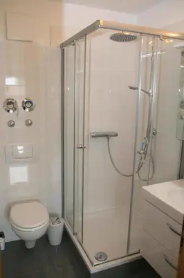 Ein Badezimmer in der Unterkunft Strandstraße 21 Whg 5