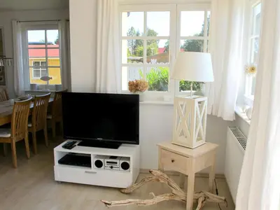 TV/Unterhaltungsangebot in der Unterkunft DHH Wiesenstraße 55 - Dünensand