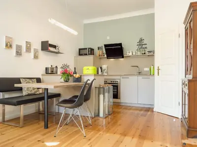 Küche/Küchenzeile in der Unterkunft Villa Balticum - Ferienwohnung 2