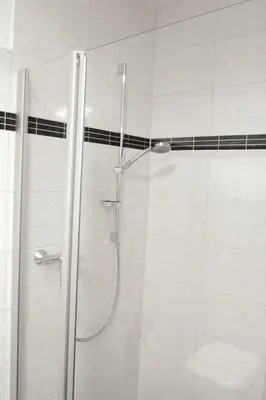 Ein Badezimmer in der Unterkunft OSTSEEPANORAMA Penth Nr 29 max 4 Pers