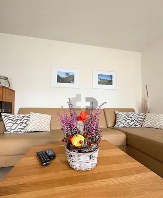 Ein Sitzbereich in der Unterkunft WINDLICHT App Nr 3 max 4 Pers