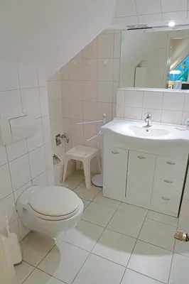 Ein Badezimmer in der Unterkunft Hennig, Otti