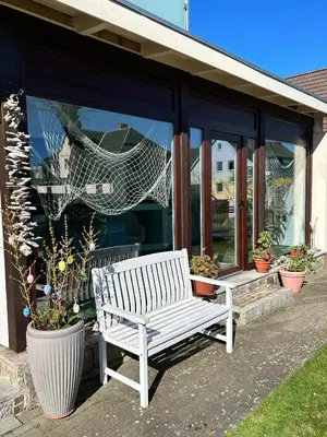 Ein Garten an der Unterkunft Schneider FW 1