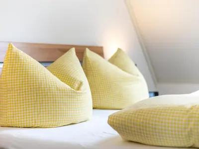 Ein Bett oder Betten in einem Zimmer der Unterkunft Residenz 