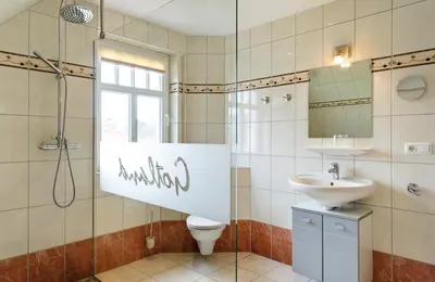 Ein Badezimmer in der Unterkunft Gotland 2