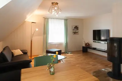 TV/Unterhaltungsangebot in der Unterkunft Gustavs Apartment