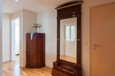 Ein Badezimmer in der Unterkunft Gustavs Apartment