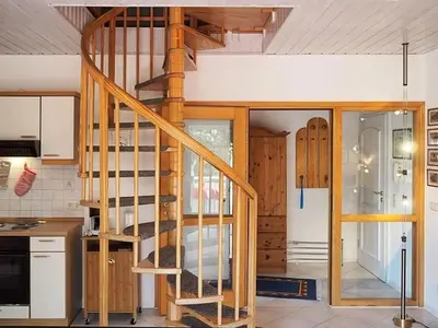 Küche/Küchenzeile in der Unterkunft Ferienhaus Weinhardt - Whg 1