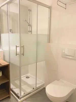 Ein Badezimmer in der Unterkunft Strandperle Zingst - Ap 409