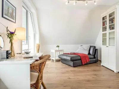 Ein Sitzbereich in der Unterkunft Max Hünten Weg 2