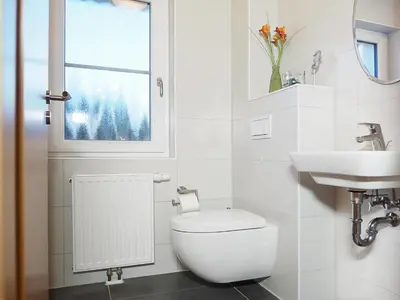 Ein Badezimmer in der Unterkunft Am Paalen 2 Whg 1