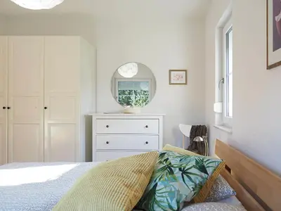 Ein Bett oder Betten in einem Zimmer der Unterkunft Am Paalen 2 Whg 1