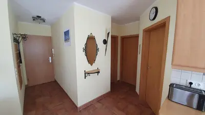Küche/Küchenzeile in der Unterkunft Birkenstraße 7 Whg 3