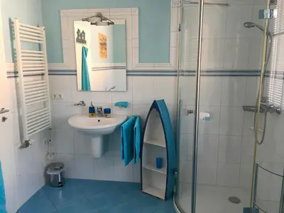 Ein Badezimmer in der Unterkunft Wiesenstraße 40