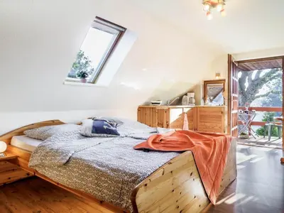 Ein Bett oder Betten in einem Zimmer der Unterkunft Seenest Appartement 3