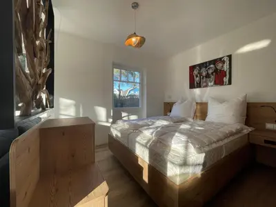 Ein Bett oder Betten in einem Zimmer der Unterkunft Mühlenstraße 13 App 1