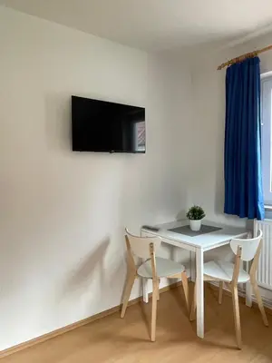 TV/Unterhaltungsangebot in der Unterkunft Ferienhaus Strandoase