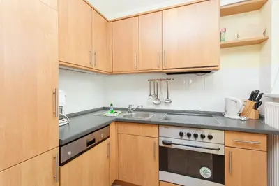 Küche/Küchenzeile in der Unterkunft Ostseeresidenz - Whg 29